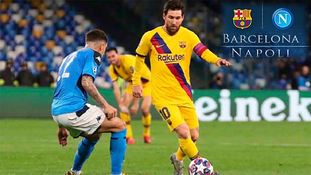 Barcelona vs Napoli: Cómo y dónde ver en vivo hoy el partido; horario en USA de los octavos de ...