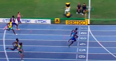 La emocionante definición de los 200 metros que perdió el “nuevo Usain Bolt” por seis milésimas /  The exciting definition of the 200m is that the “new Usain Bolt” lost by six thousandths