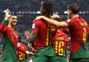 Portugal humilla a Suiza y es el último invitado a cuartos de final / ‘Sorcerer’ Ramos dazzles with hat-trick in first World Cup start