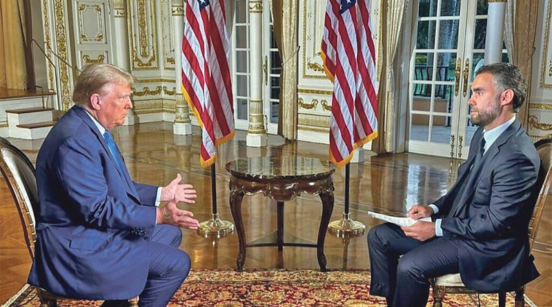 Indignación por entrevista “blanda” de Univisión a Trump / Outrage over Univision’s “softball” interview with Trump