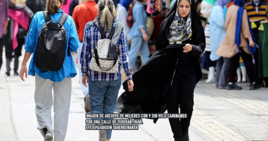 La ONU denuncia arrestos generalizados de jóvenes iraníes en la nueva campaña de imposición del velo / UN Denounces ‘More Serious’ Iran Crackdown On Women Without Veils
